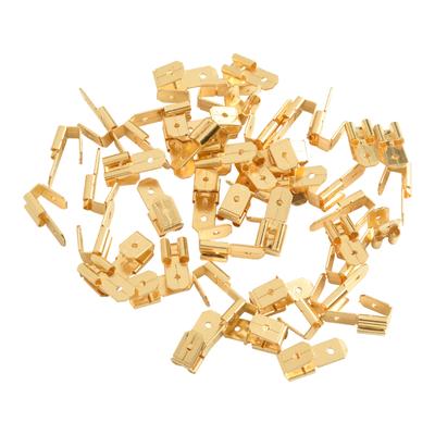 3-Way Adapter 1 0.256mm Female Pull Tab Piggyback Spade Connector Portable Size Lightweight Connectors Male Female Disconnector