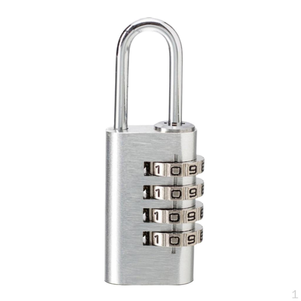 3/4 Digit Combination Bag Code 4 Digit Silver