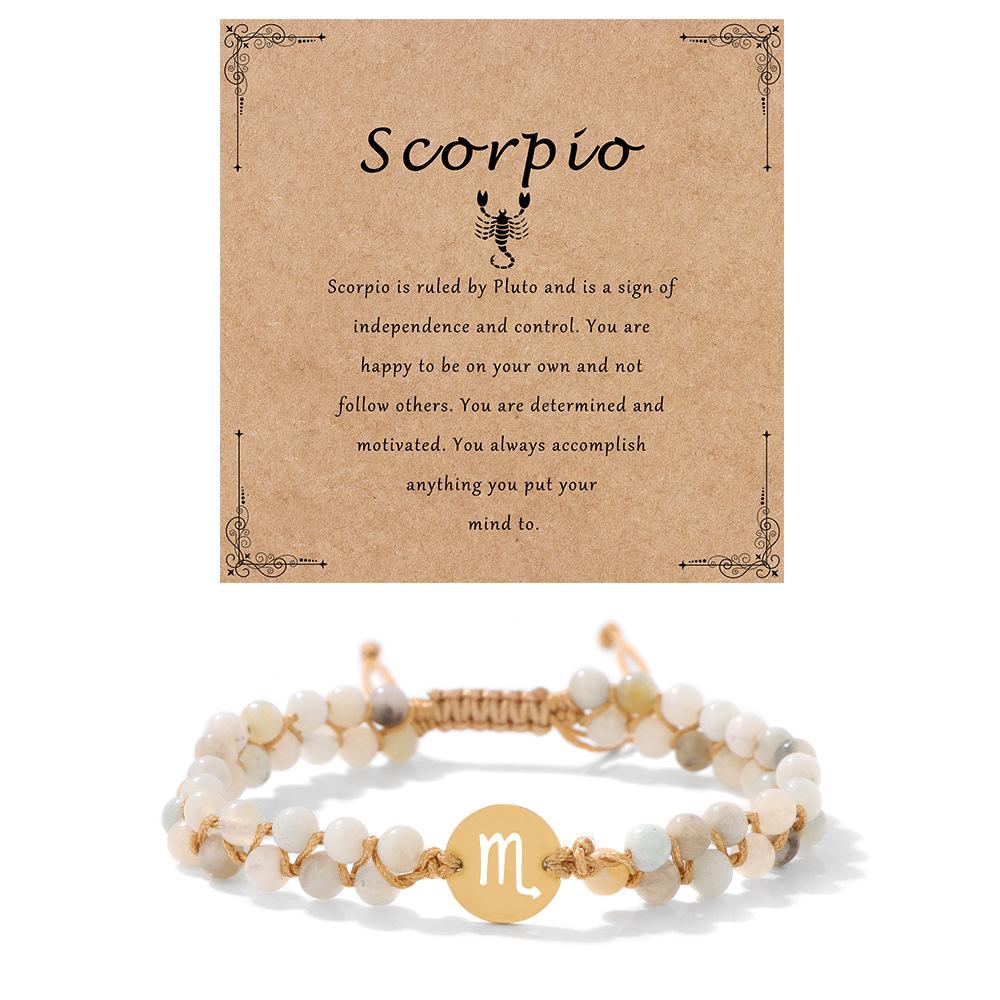 

JYL TS Bracelet Ladies Teardrop Elegant Gift Brings Grace & Romance Scorpio зачарований кольору