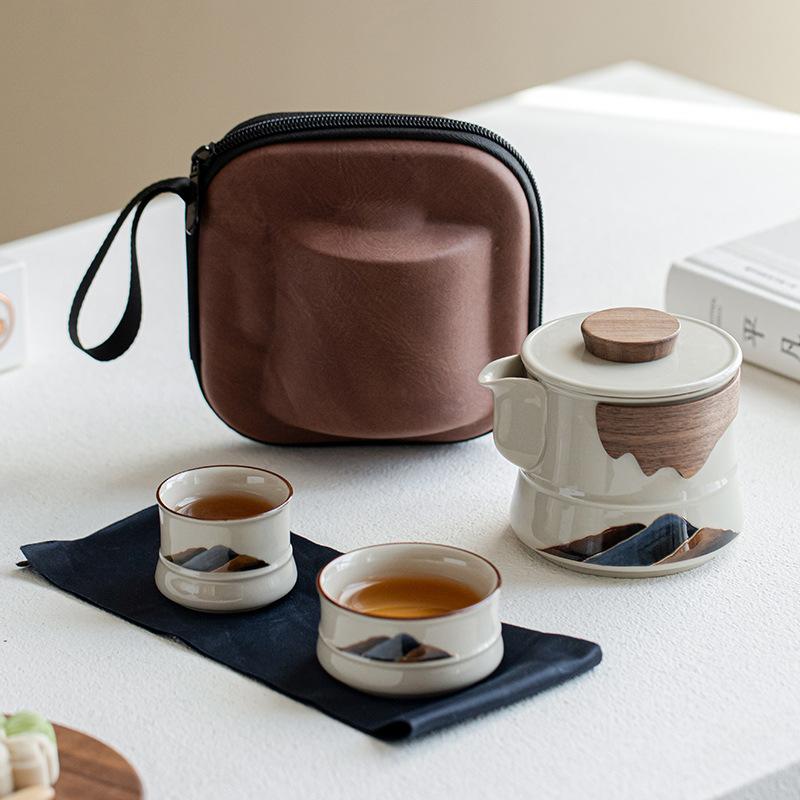 High-end Travel Tea Set Gift Set Company Souvenir Gift Corporate Anniversary Customer Employee Gift