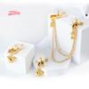 Adjustable Pearl Petals Nipple Clamps for Women Sexy Breast Stimulate Clips with Bells Adult Toy for Sexual Slaves And Kink Play