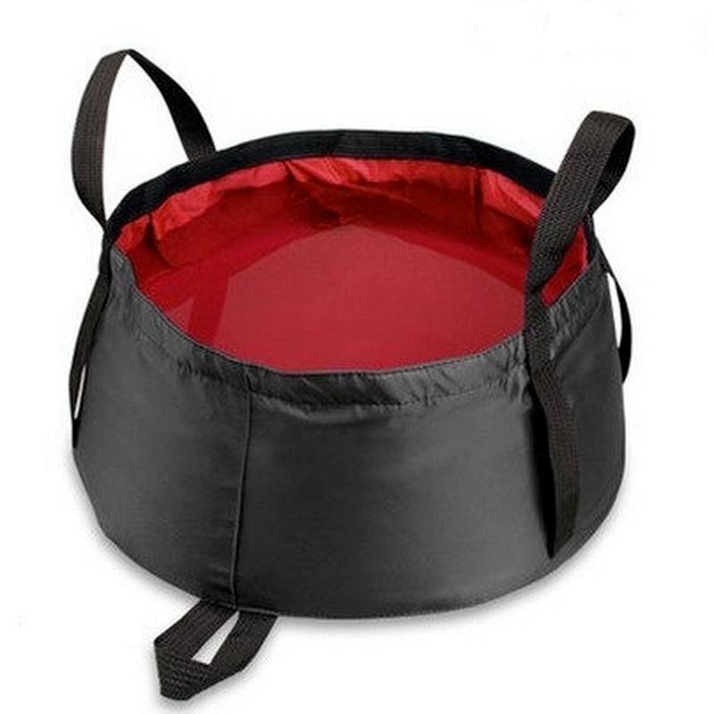8.5L Ultra-light Portable Foldable Folding Washbasin Basin Outdoor Survival Travel Camping Equipment Hiking Accessories