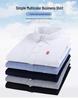 Men's Slim-Fit Long-Sleeve Oxford Shirt - Spring/Autumn Casual & Breathable