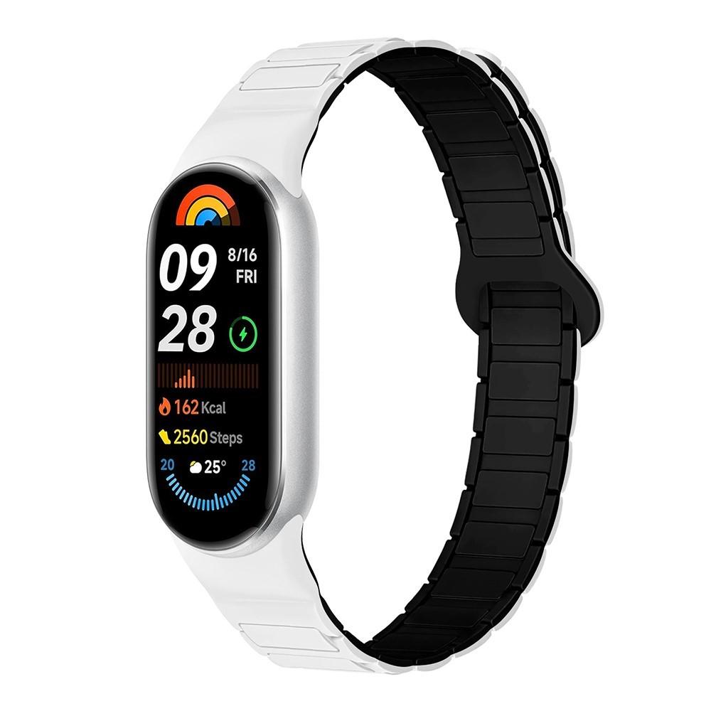 Silicone Strap For Xiaomi Mi Band 10 9 8 Wristband Accessories Magnetic Bracelet Belt Pulseira Correa Xiaomi Smart Band 8 9 10