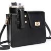 Přeshraniční nejprodávanější venkovní přenosná taška na láhev na pití, univerzální velká velikost termo hrnek růžová jedno rameno crossbody c