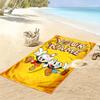 Name Custom Cuphead Game Print Beach Towel, Large Soft Quick Dry Towel for Beach Camping Swimming
