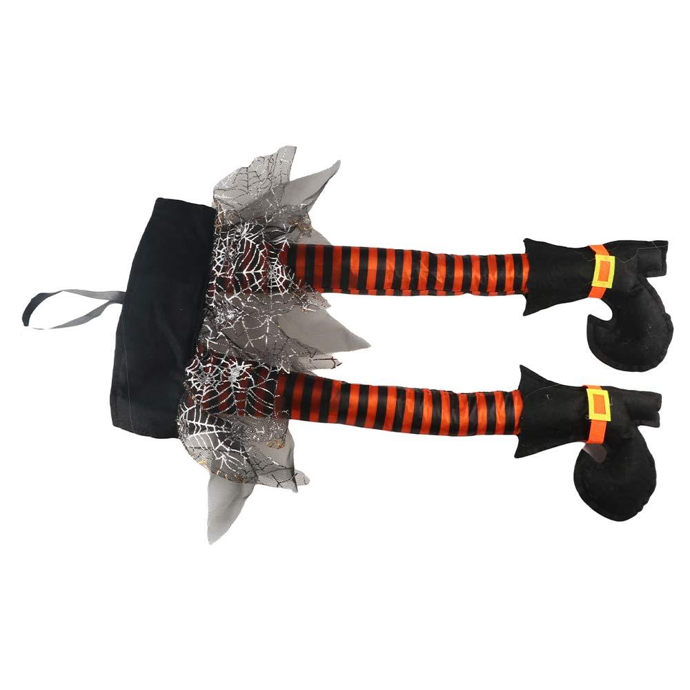 Witch Legs Witch Legs Ornament Long Leg Halloween Hanging Witch Legs Fashion Halloween Party