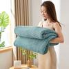 Strip Plush Sofa Towel Knitted Blanket Plaid Sofa Cover Bedside Blankets Living Room Home Decor Throw Blanket Sofa Blanket