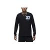 Dri Fit Sport Crew Neck Graphic Casual Long Sleeve T Shirt Men Tops Black Legendary-Blue FZ1982-011