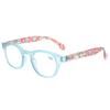 Turezing Reading Glasses Spring Hinge Retro Printing Decorative Eyewear for Men Women Presbyopia 0-600
