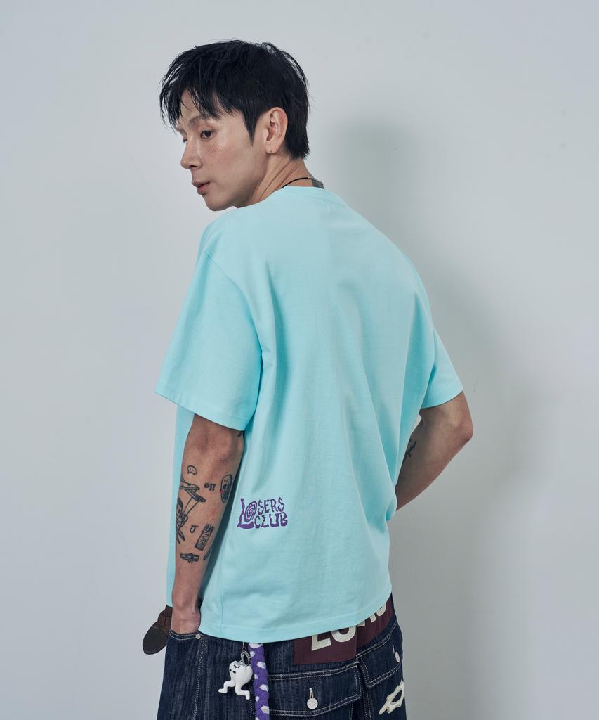 Lujeoseukeulleob Circle Star Logo Short Sleeve T-Shirt Mint
