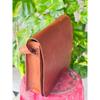 Leather Messenger Bag New Brown  Laptop Handmade World