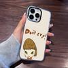 Cute Y-Yoshitomo Nara Phone Case For IPhone 17 Pro Max 16 15 14 Pro Max IPhone 13 Pro Max 11 Plus Transparent Cover