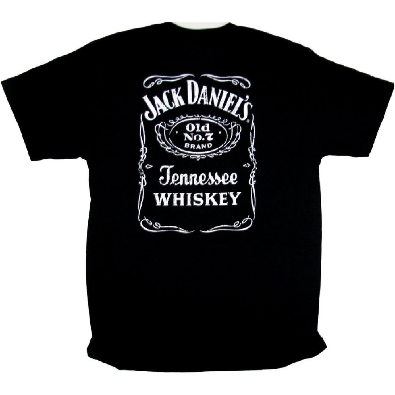 

Jack Daniels T-shirt Logo Label 2 Sides-xl XXXXXL різнокольоровий