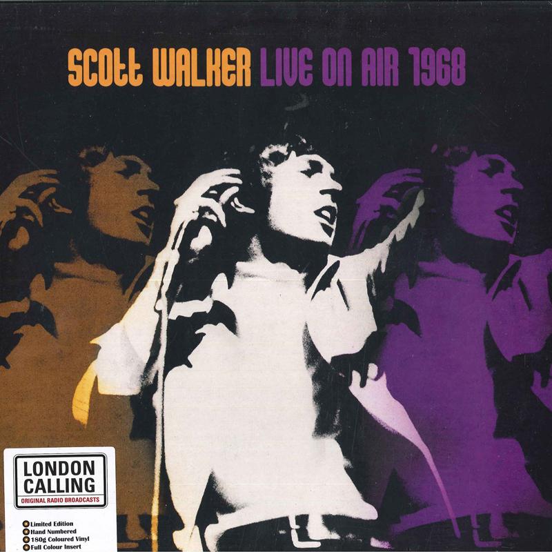 

LP Record SCOTT WALKER - Live On Air 1968 LCLPC5022 LONDON CALLING 2019 UK Jazz