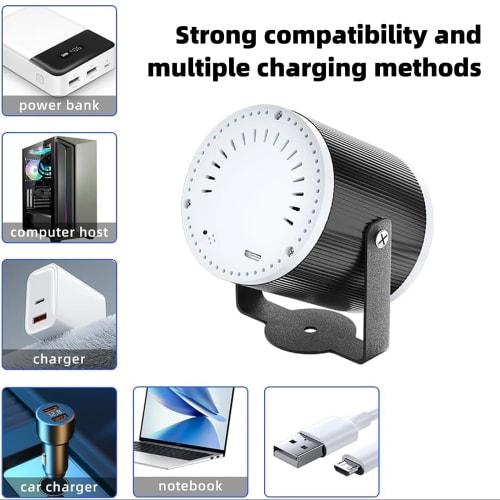 PAIFIEVD Mini Party Lights, Voice Activated Disco Lights, Car Mirror Ball Lights, Stage Lights for Dance Parties, Birthdays, Karaoke, Christmas, Weddi