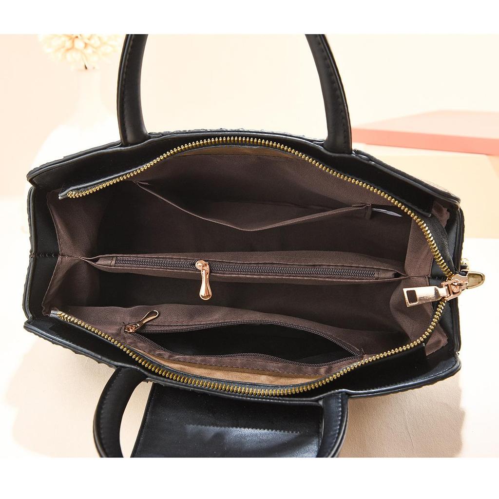 Yeni Moda Timsah Desen Çanta Kadınlar için Büyük Kapasiteli Rahat Bir Omuz Crossbody Çanta