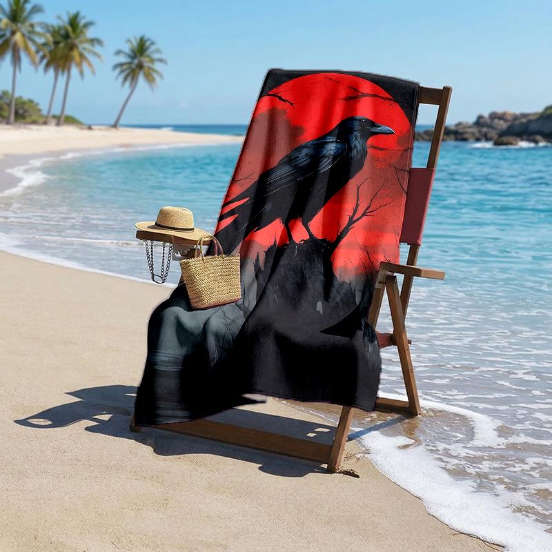 Vintage Artwork Fashion Beach Towel: Ideal for Summer Adventures Soft, absorbent and quick drying suitable for swimming and bathing