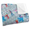 Sesame Street Silky Snow Holiday Supersoft Blanket