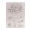 Flower Silicone Clear Stamps for Card Making Scrapbooking Embossing DIY Craft Album Rubber Seal Stamps Decoration