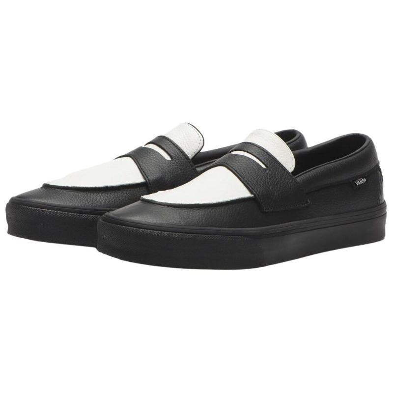 Vans Loafer 53 Flache Schuhe Unisex Schwarz Weiß VN000Z0GBPT