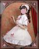 JIURUN Cosplay Lolita Gothic Lolita Costume with 3D Panel Anime Bow Tie Plus Mori Sweet Gothic Ladylike Size One-Piece Pattern, Ruffles, Joints,