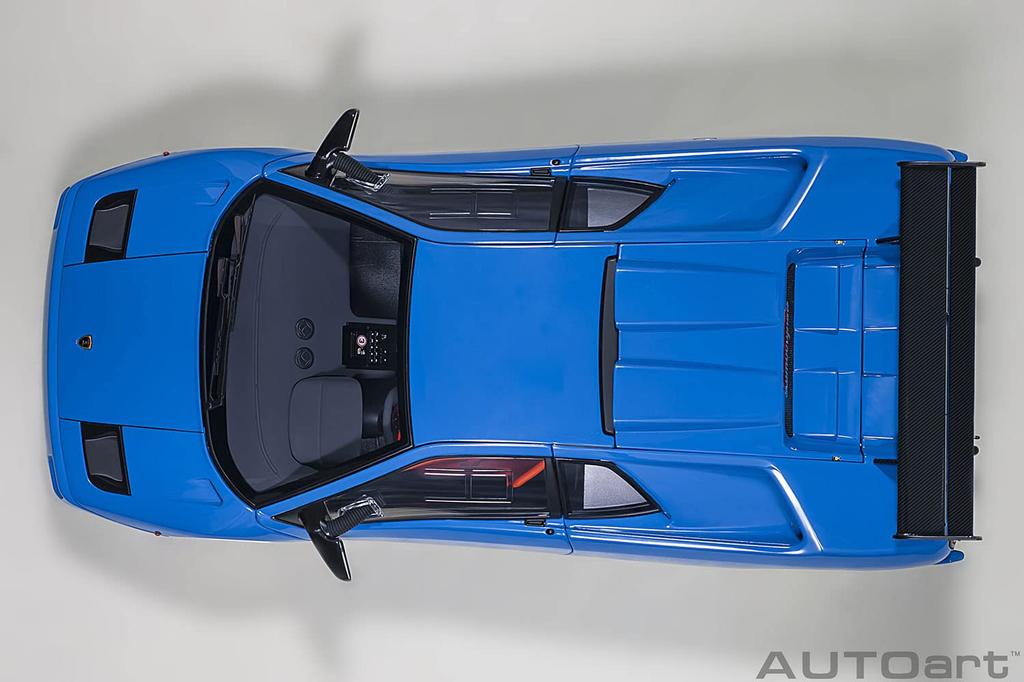 AUTOart 1/18 Scale Lamborghini Diablo SV-R BLU LE MANS (Blue) Finished Model 79148