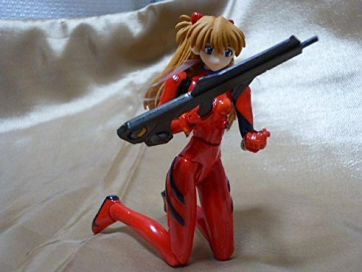 Revoltech Miniature Soryu Asuka Langley Monthly EVA 5th Special Edition Neon Genesis Evangelion The Last Shishi Strategy Special Bag "CR