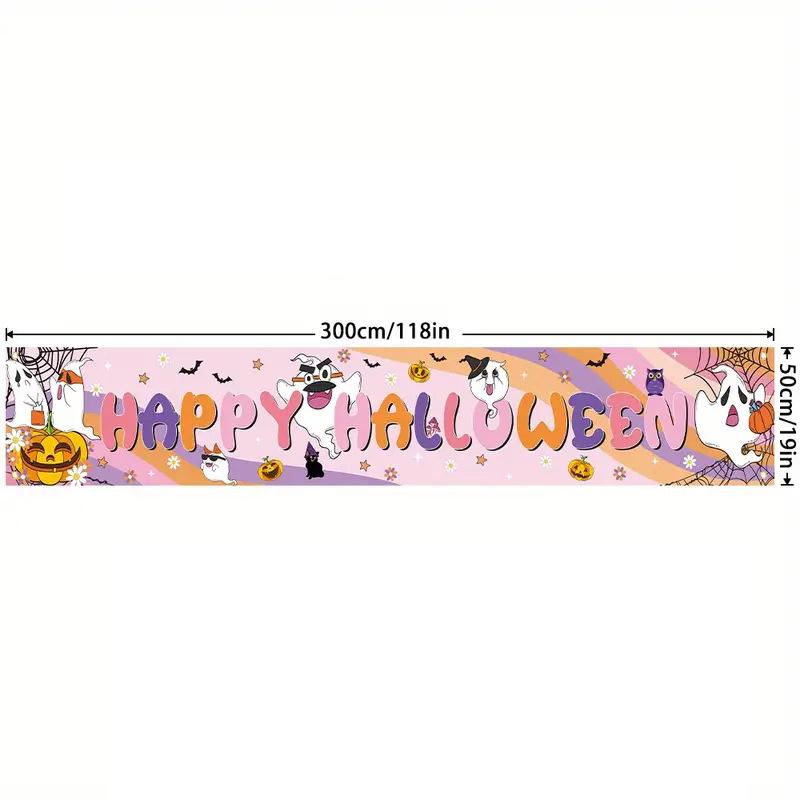 Tissu de bannière festive: Motifs de Noël, d'Halloween et de Thanksgiving