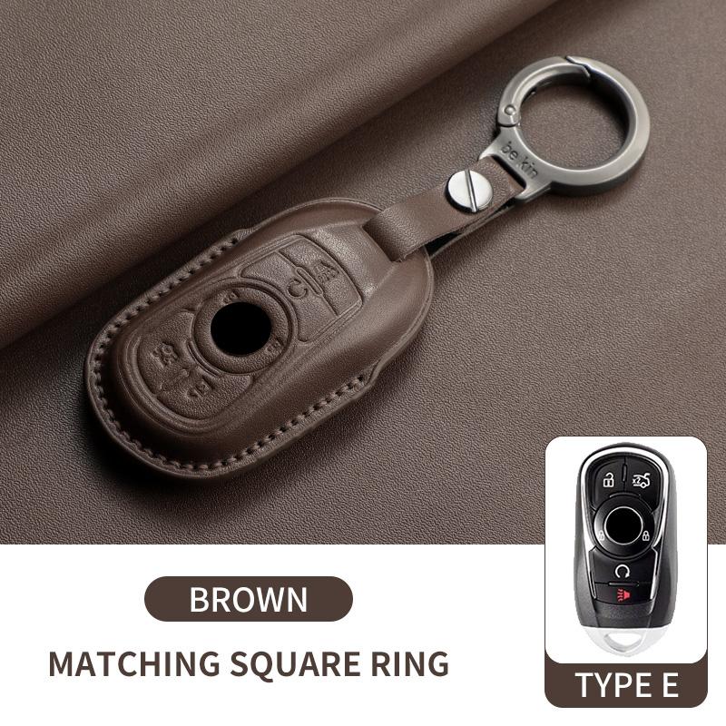 Leather Car Flip Key Case Cover For Buick Lacrosse Envision Excelle Encore Regal Enclave Verano Sportback Tourx Cars Key Shell