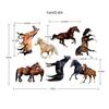 Wall Sticker New Horse Chinese Motivational Poster Traditional Creatively DIY Wallpaper Stickers Bedroom Room Window