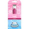 Schick Schick Hydrosilk Trim Style Holder (with Blade) VIO Women's Razor Shaver Single Item Single Item