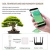 Smart Wireless Soil Moisture Meter Tuya Zigbee Temperature Humidity Tester IP67 Waterproof Soil Detector for Garden Planting