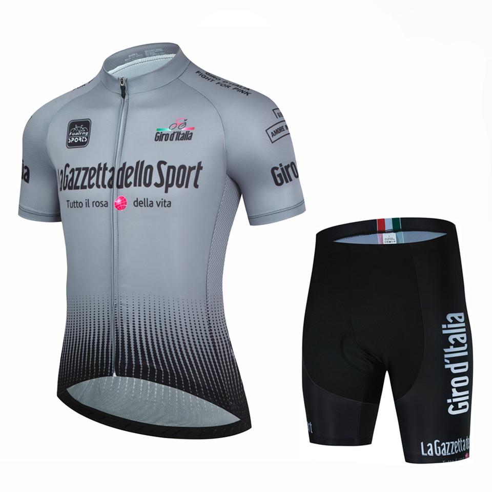 

2026 Tour Of Italy Summer Bicycle Clothes Cycling Jersey Set Road Bike Short Sleeve Cycling Clothing Men Mtb Jersey Set Sport Wear S