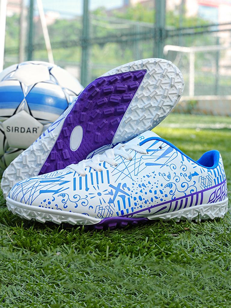 New football shoes men's long nails AG broken nails TF student practice shoes artificial grass football training spikes