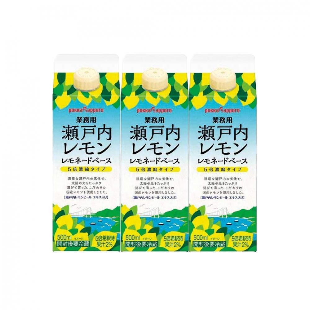 

Foca Sapporo Setouchi Lemon Lemonade Основа для разбавления 500 мл x 3