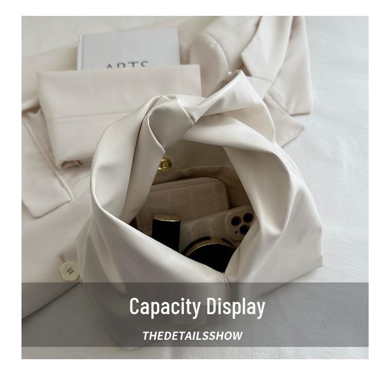 2024 Trendy Pleated Cloud Bag - Large Capacity Casual Handheld or Shoulder Bag