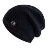 Unisex Winter Hats Fashion Slouchy Beanie Hat Fleece Lined Warm Knitted Hats Men Women Letter Label Ski Sports Cap
