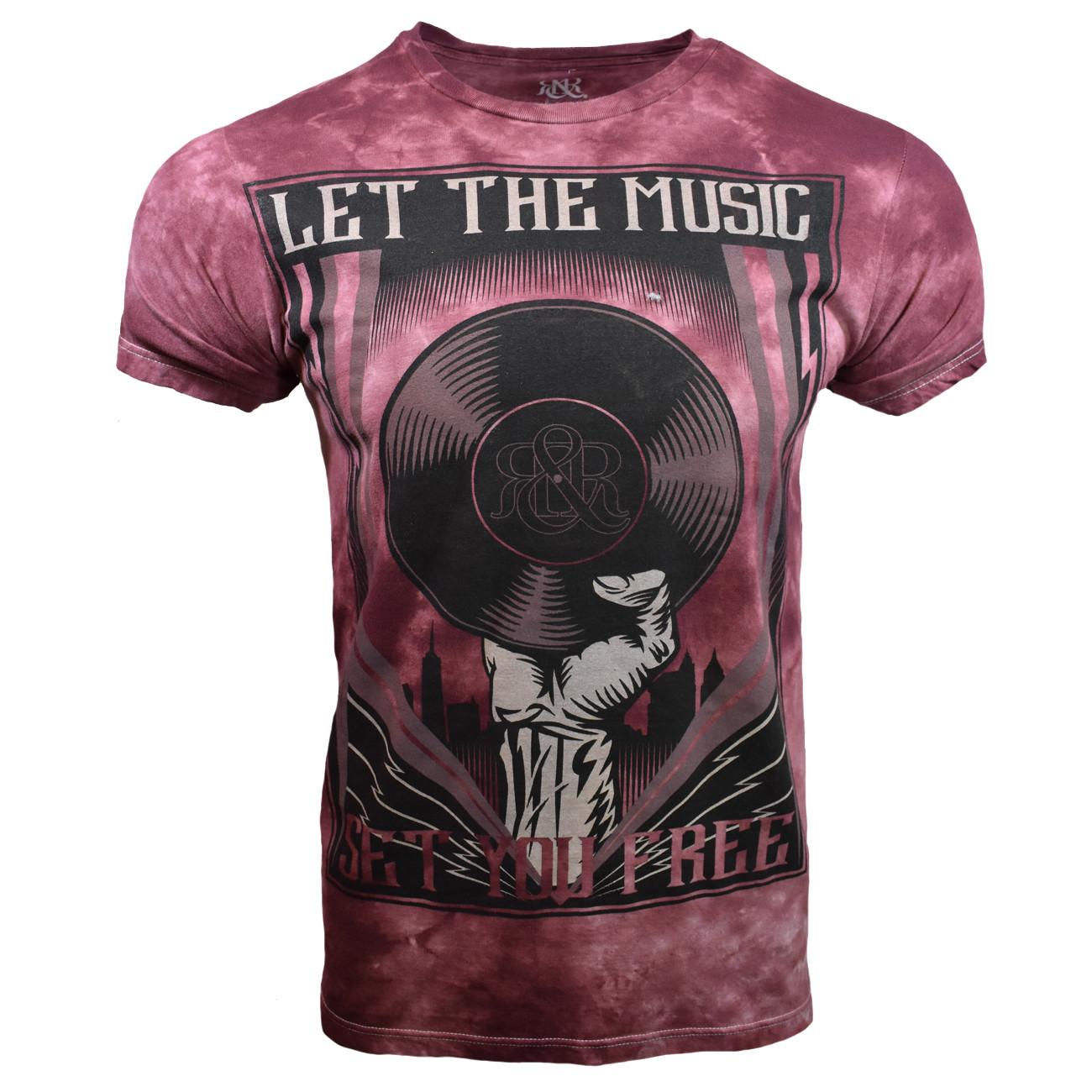 ROCK & REPUBLIC Mens Tee T Shirt Music Graphic Rock Metal Punk Band Vintage NEW XXXXL