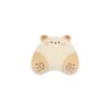 Car Headrest Neck Support Pillow Pair, Cute Bear & Rabbit Memory Foam Plush Lumbar Support Backrest.