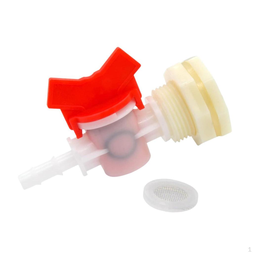 Watering System Bucket Connector and Mesh Washer Poultry Equipment Stable Bulkhead Fitting