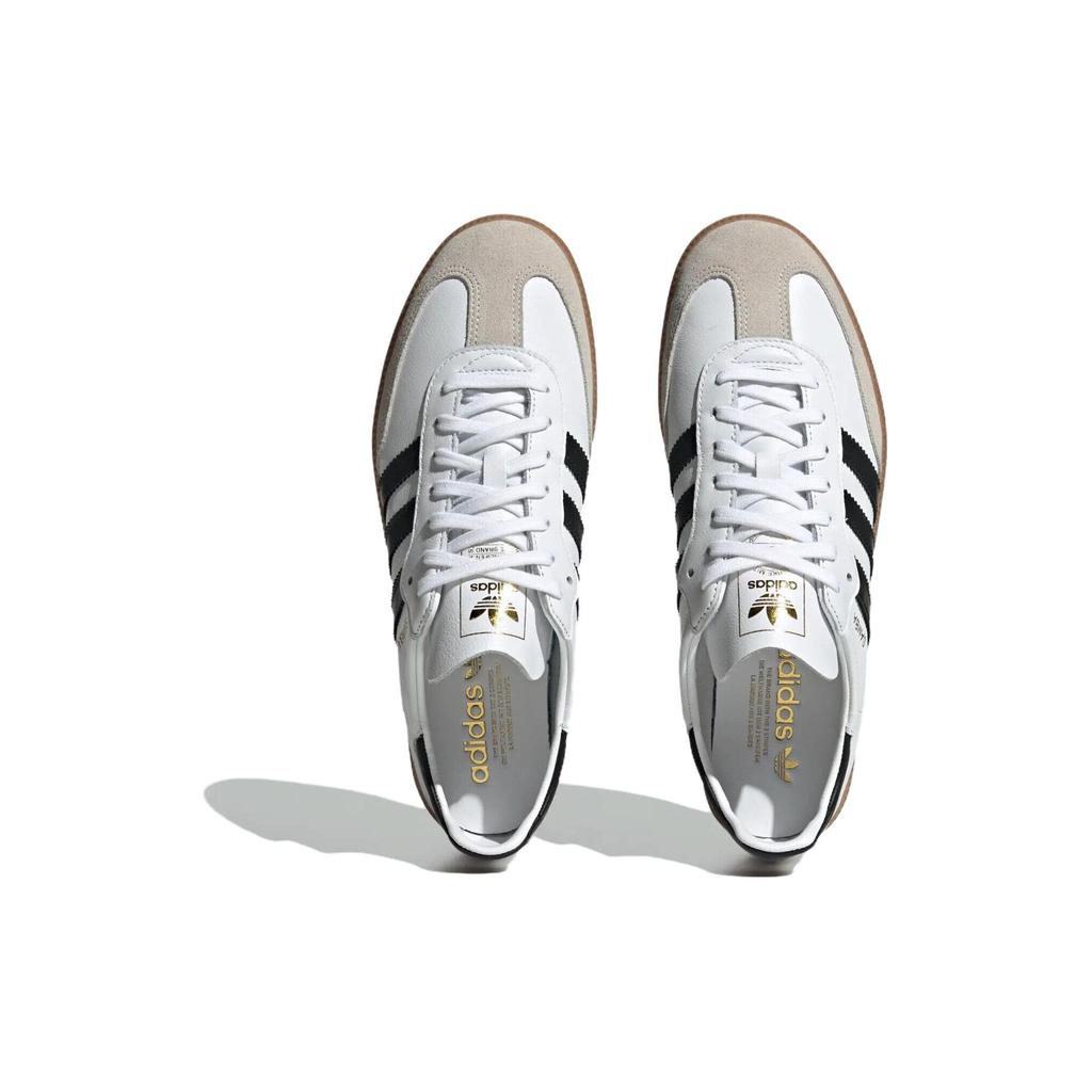 adidas Samba Decon Weiß Schwarz Gummi Unisex Sneaker Wolkenweiß Kernschwarz Grau-Eins IF0642
