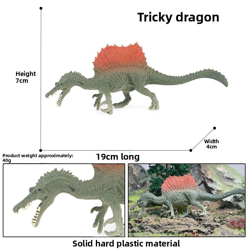 Velociraptor Model Dinosaur With Plastic Construction For Kids Learning Play And