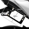 LEDISHUN Motorcycle Bag Support for Ninja 650 Z650 (2017-2025) - Black