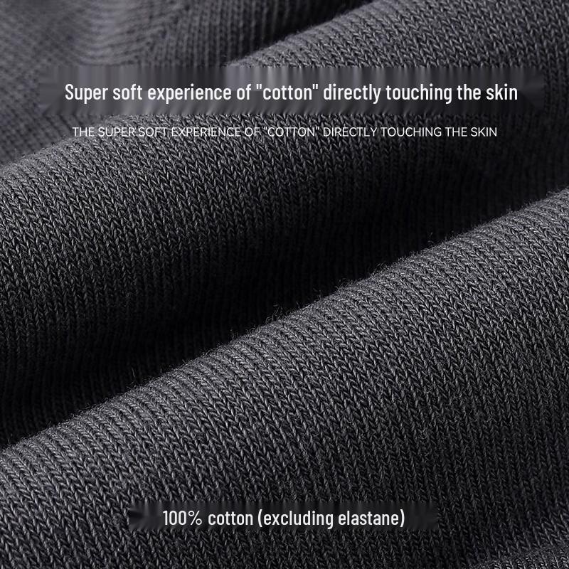 Jeep Men's Anti-Odor 100% Cotton Crew Socks