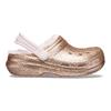 Crocs Classic Clog Fleece Lined Durable Cotton Sandals Kids Sandals Gold Pink 205937-2UB