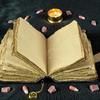 200-pages Unicorn Dreamscape Journal, Green & Gold Floral Leather Diary, Artisan Paper, Gift for Unicorn Lovers