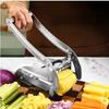 Manual Vegetable Slicer, Stainless Steel 430, Square Blade, for Potato and Cucumber, Kitchen Tool
