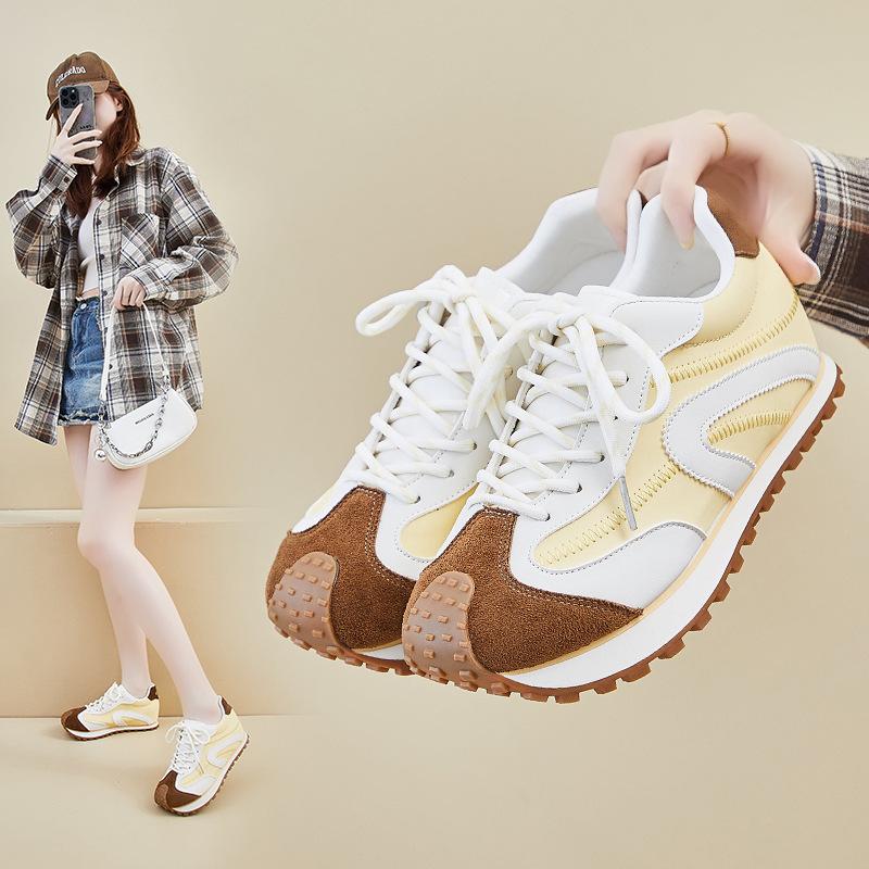 Women's Outdoor Workout Sneakers Lightweight Anti-Slip Sport Walking Shoes Casual Comfortable Non-Slip Lace-up Running Tennis Sneakers for Women