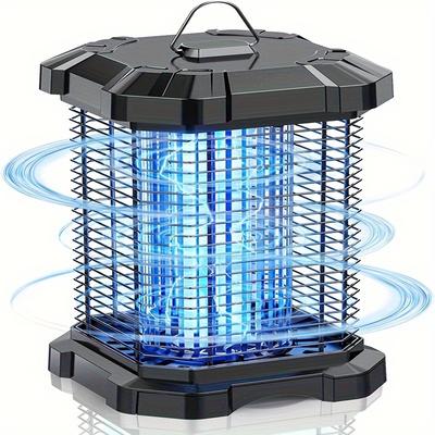 Insect Killer, Outdoor And Indoor Mosquito Killer, Mosquito Killer Plug Mosquito Killer, Suitable For Home, Backyard, Yard, Garden, Black 1pc
